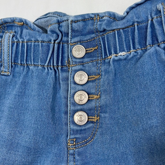 🌙Wallflower Denim High-Waisted Paper-bag Shorts (FREE) - Picture 2 of 9